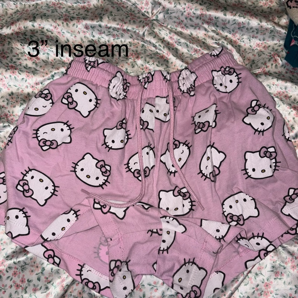 Sanrio Pink Hello Kitty Lounge Shorts